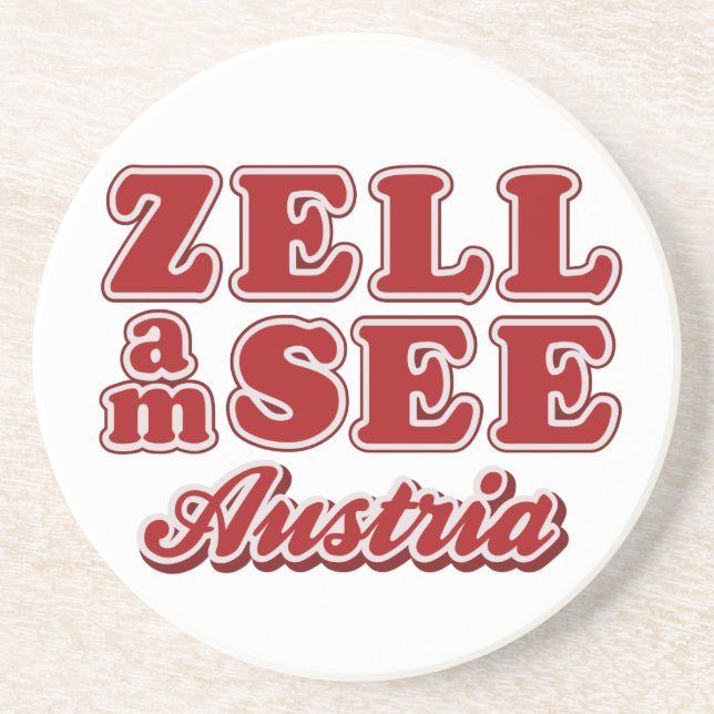 Posavasos De Arenisca Zell am See coaster (Frente)