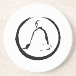Posavasos de arenisca Zen Buda Meditando