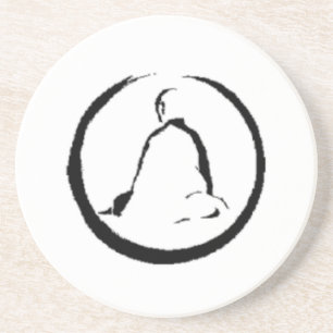 Posavasos de arenisca Zen Buda Meditando