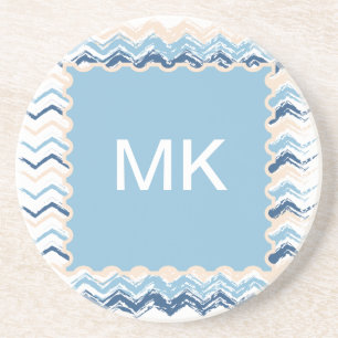 Posavasos De Arenisca ZigZag, una grieta en la costa