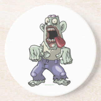 Posavasos De Arenisca Zombi del dibujo animado