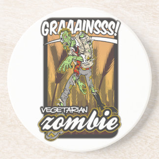 Posavasos De Arenisca Zombi vegetariano