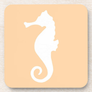 Posavasos de Bebida Caballito de Mar Melocotón