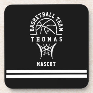 Posavasos de Bebida de Baloncesto Personalizado co