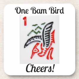 Posavasos de Bebida de Mahjong One Bam Bird Co.