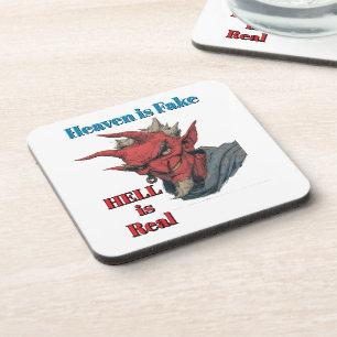 Posavasos de Bebida El Infierno Es Real