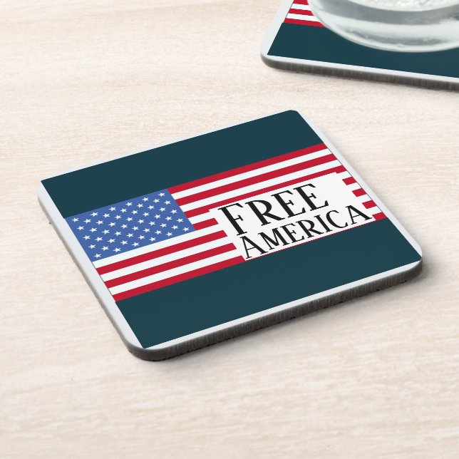 Posavasos de Bebida Free America (Lado Izquierdo)
