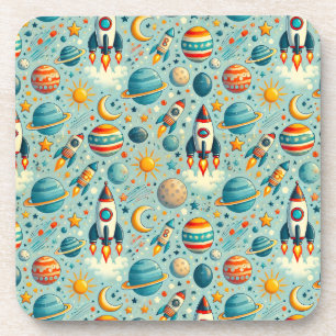Posavasos de bebida Galaxia Espacial Decoración di