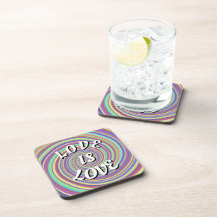 Posavasos de Bebida Orgullo Amor Es Amor