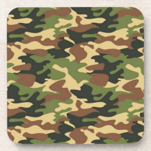 Posavasos de camuflaje