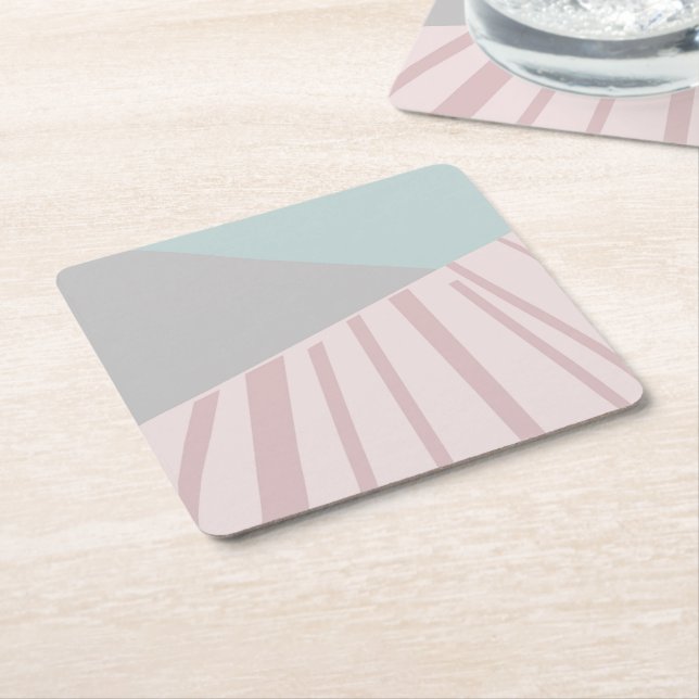 Posavasos de cartón hun (En perspectiva)