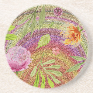 Posavasos de cerámica “Sand Flower”