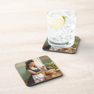 Posavasos de cocina personalizado para bebida con 