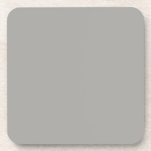 Posavasos de corcho gris pastel