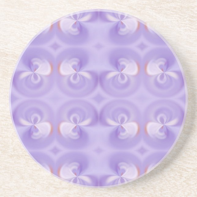 Posavasos de Flores Purpúreas (Frente)