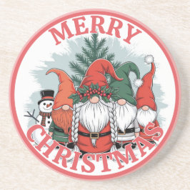 Posavasos de Gnomos de Navidad
