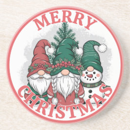 Posavasos de Gnomos de Navidad
