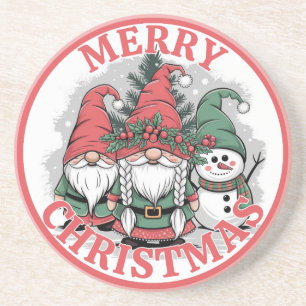 Posavasos de Gnomos de Navidad