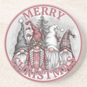 Posavasos de Gnomos de Navidad