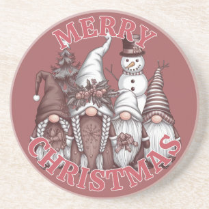 Posavasos de Gnomos de Navidad