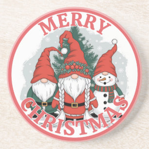 Posavasos de Gnomos de Navidad