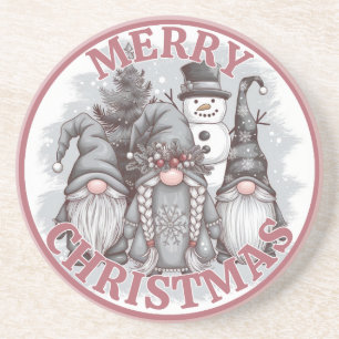 Posavasos de Gnomos de Navidad