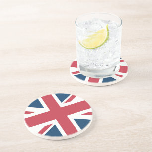 Posavasos de la bandera británica Union Jack