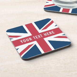 Posavasos de la bandera británica Union Jack