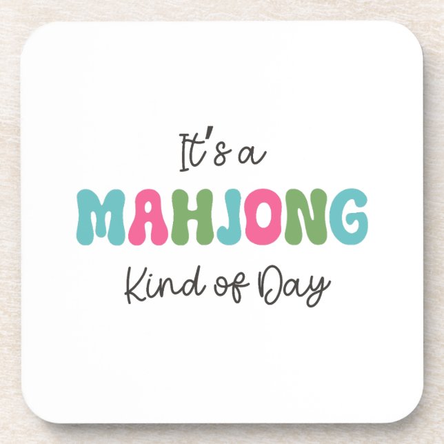 Posavasos de Mahjong (Frente)