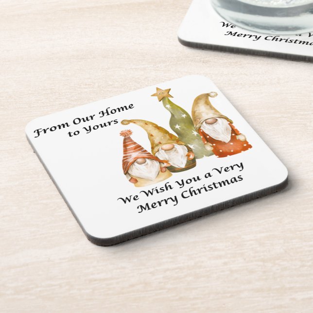 Posavasos De nuestro hogar a los tuyos en una (Lado Izquierdo)