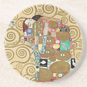 Posavasos de oro Art Nouveau Klimt Fulfillment