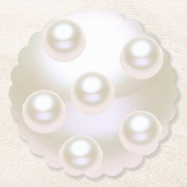 Posavasos De Papel 30.º Aniversario de la Perla (Anverso)