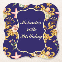 Acanthus Dorado Cumpleaños 40