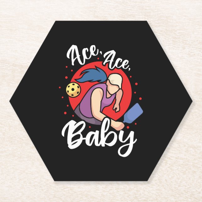 Posavasos De Papel Ace Bebé - Ropa de bolas de pollo (Anverso)