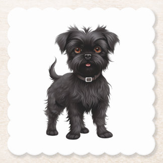 Posavasos De Papel Affenpinscher