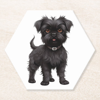 Posavasos De Papel Affenpinscher