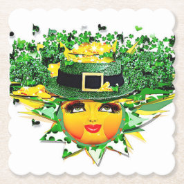 POSAVASOS DE PAPEL ¡AFORTUNADO SOL!