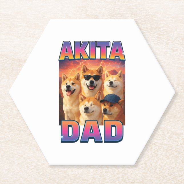 Posavasos De Papel Akita (Anverso)
