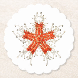 Posavasos De Papel Aluminio rojo