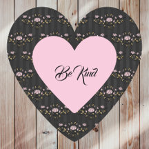 Amar el corazón rosado en pequeños Rosas y rayas n