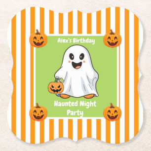 Posavasos De Papel Amarrado Fiesta nocturno cumpleaños - noche de Hal