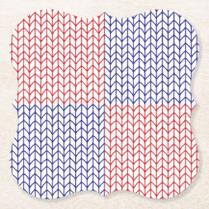 Posavasos de papel AMERICAN KNIT Bracket