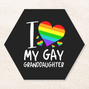 Posavasos De Papel Amo A Mi Nieta Gay Lgbt Mes Family