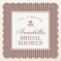 Amor por Espresso Martini Bridal Shower de Café Br