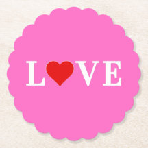 Amor rosa Romántico Elegante