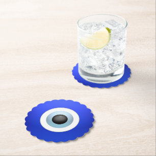Posavasos De Papel Amulet para salvar el ojo del mal
