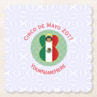 Ángel Personalizado de Cinco de Mayo Mexicano
