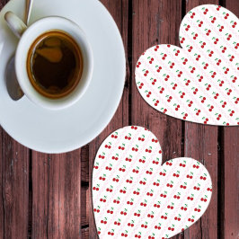 Posavasos De Papel Aniversario de la dulce de cerezo