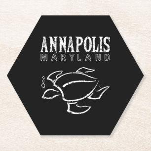 Posavasos De Papel Annapolis Maryland Sea Turtle Watching