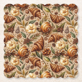 Posavasos De Papel Antojándose Croissants